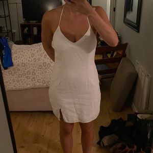 Abercrombie White Linen Dress